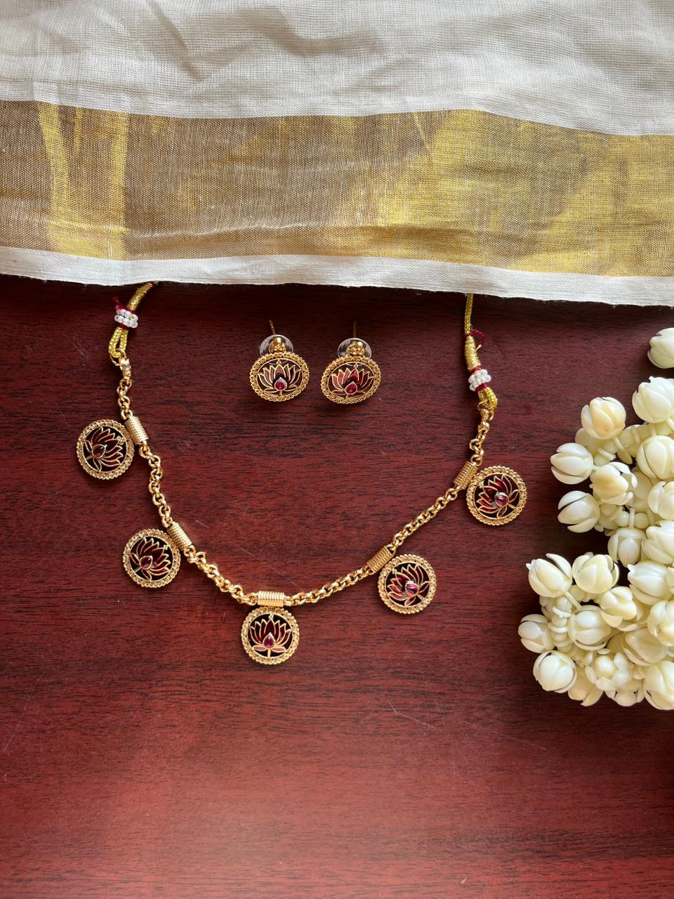 Lotus Necklace 4