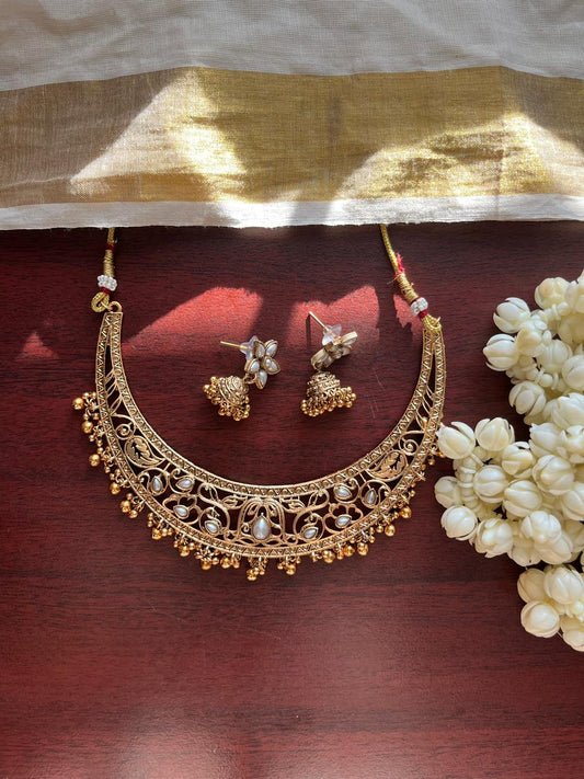 Gold Lotus Necklace
