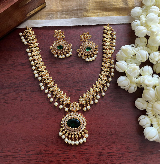 Green Stone Necklace