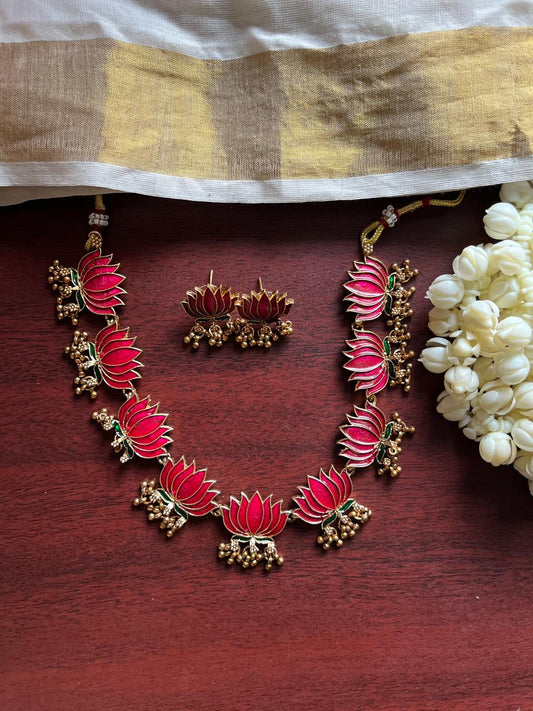 Lotus Flower Necklace